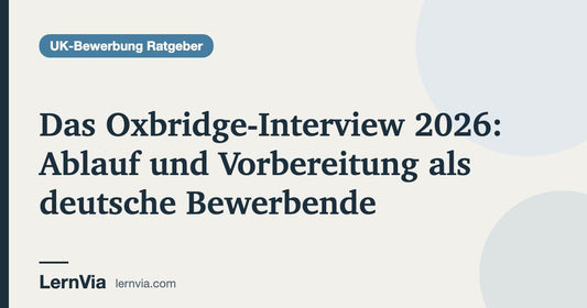 Titelbild: Das Oxbridge-Interview 2026: Ablauf und Vorbereitung als deutsche Bewerbende