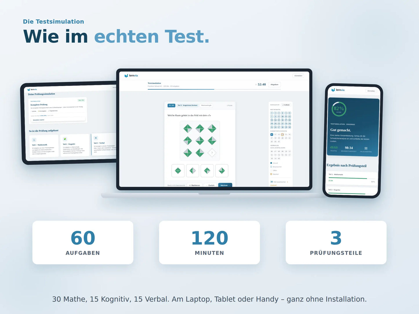 FS Assesment Center Testsimulation LernVia