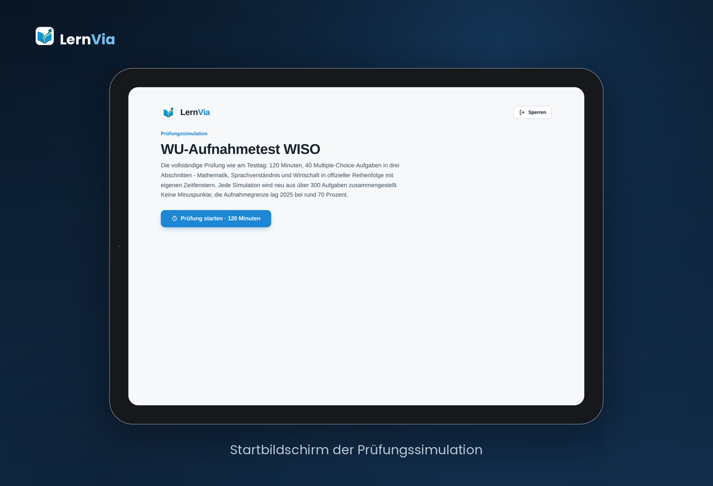 WU Testsimulationen